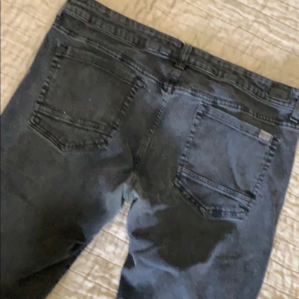 Mango Black Straight Leg Jeans